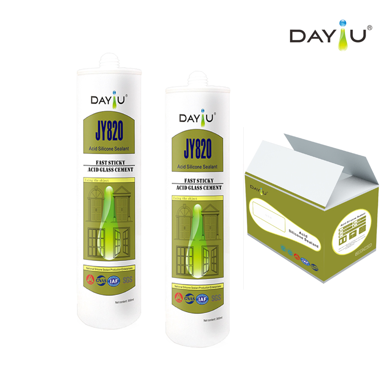 Good Viscosity Glazing Adhesive Silicone Sealant for Decorative Materials