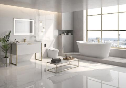 Угловая акриловая ванна 150x150x65 см с гидромассажем