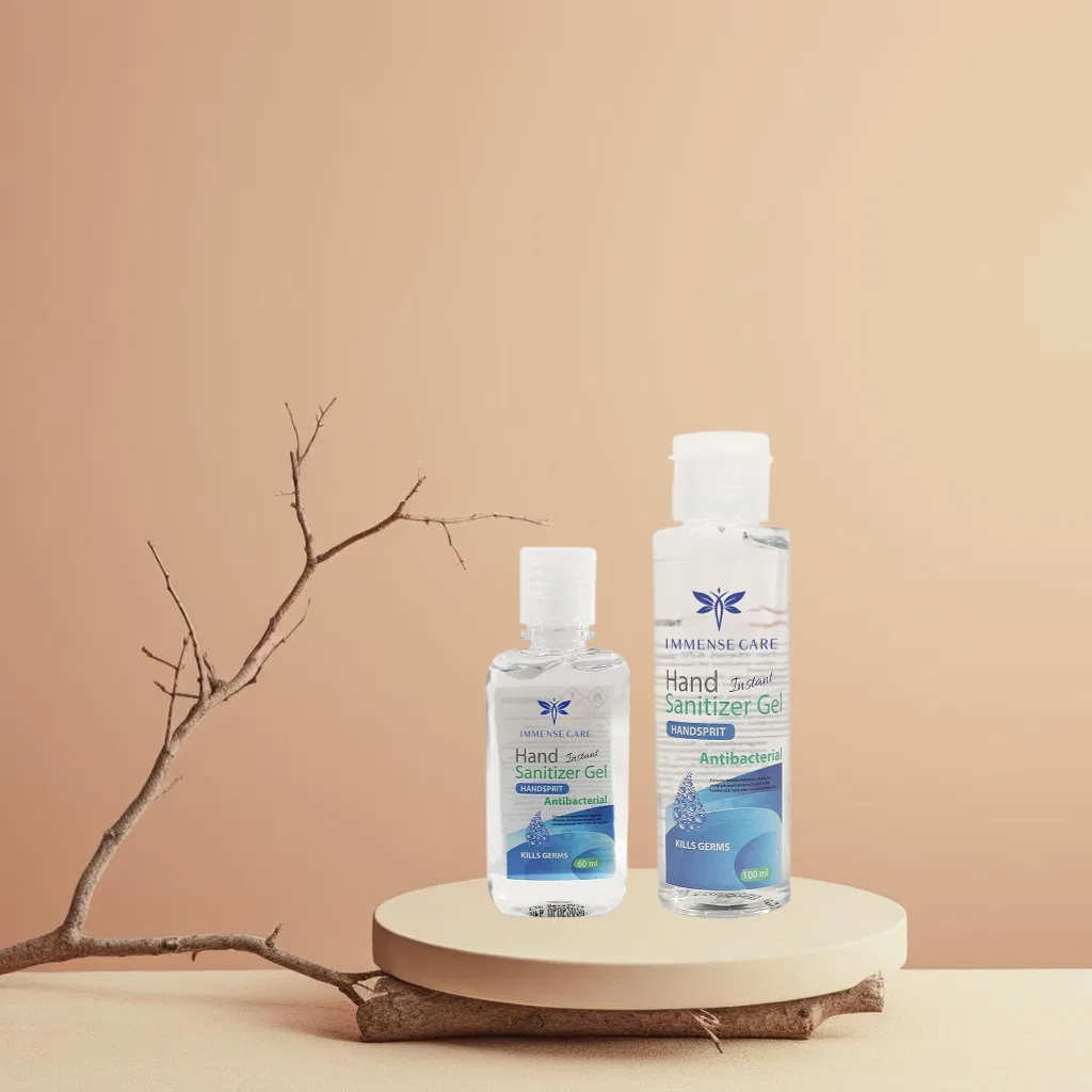 60ml 75% Alcohol Instant Hand Sanitizer Gel Wash-Free Anti-Bacteria Moisturizing Disinfectant Hand Gel Portable & Bulk 75% Alcohol Instant Hand Sanitizer