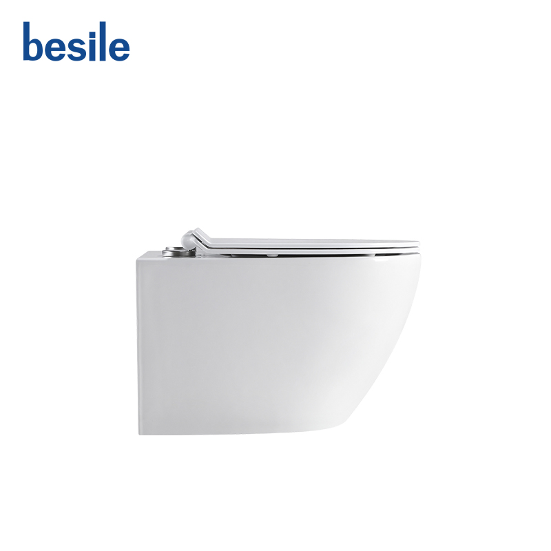 Ceramic Wall- Hung Ceramic Toilet for House Use Project Hotel School Appartment