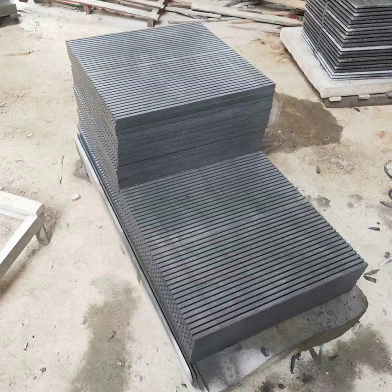 Chiseled Dark Grey/Black Basalt/Andesite /Volcanic Stone for Classic Wall Cladding Panles