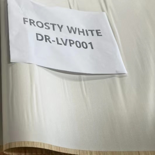 Lvp for Furniture Frosty White Laminated Veneer Paper