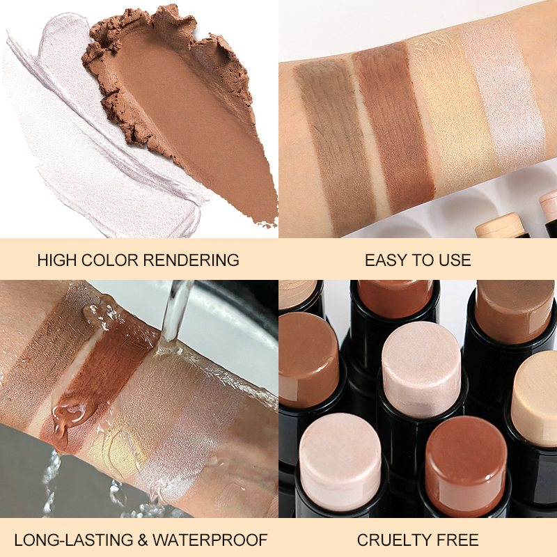 Factory Price in Stock Wholesale Stick Highlighter Highlighter and Concealer Contour Stick