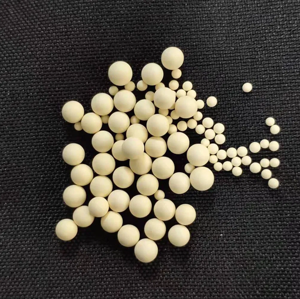 Циркониевые помольные шары 0.5-6 мм, плотность 5.0 г/см³