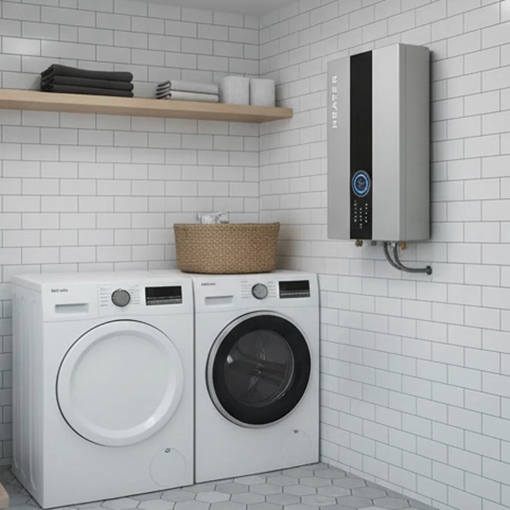 18kw Closed-Type Electric Wall-Mounted Water Heater with Overheat Protection