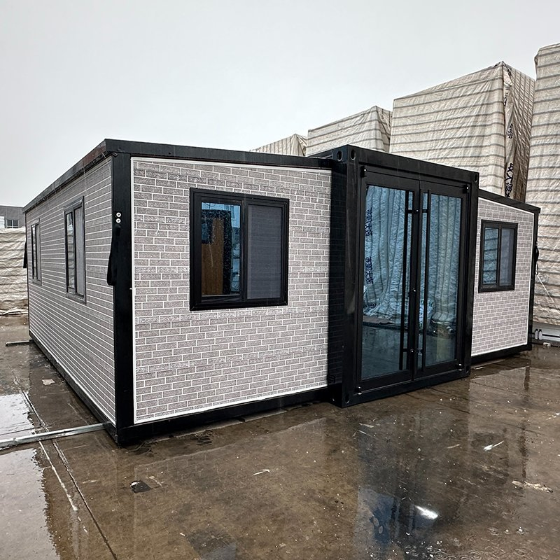Luxury Solar Panel Hospital Coffee Shop Metal Frame Container House