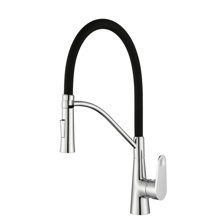 High Arc Polished Chrome Basin Faucet Function Kitchen Mixer