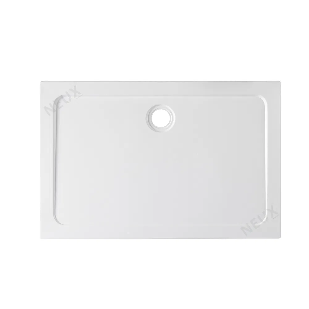 Customization Modern White Bathroom Rectangle ABS Shower Base Tray