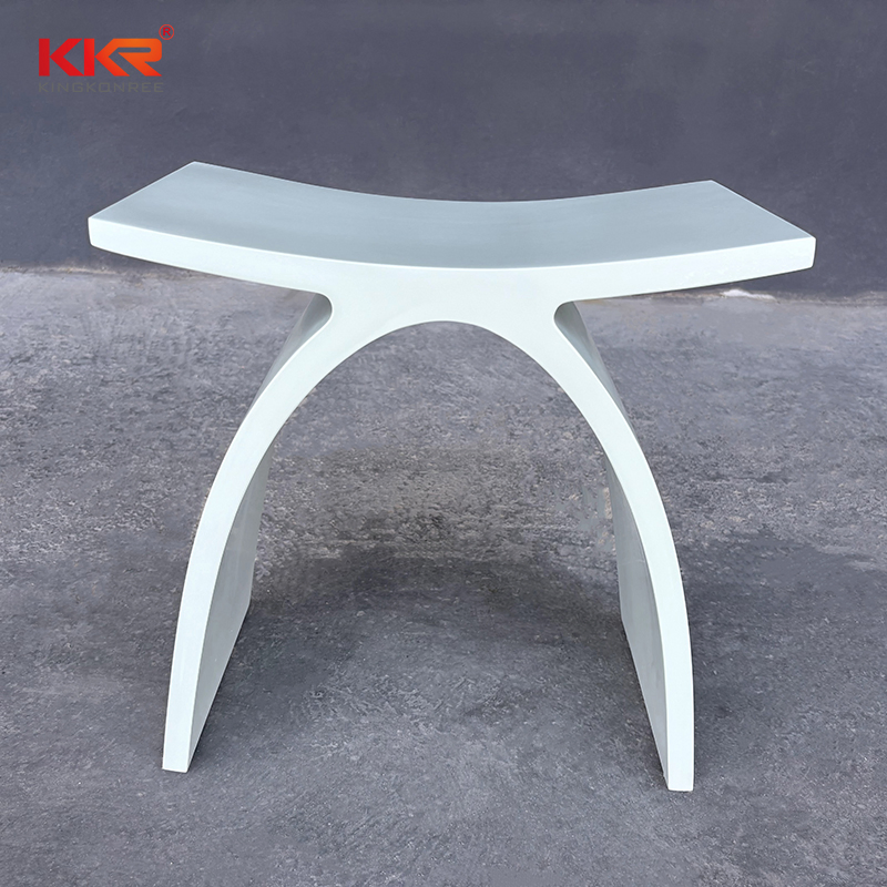 Душ-табурет из искусственного камня, антискользящий