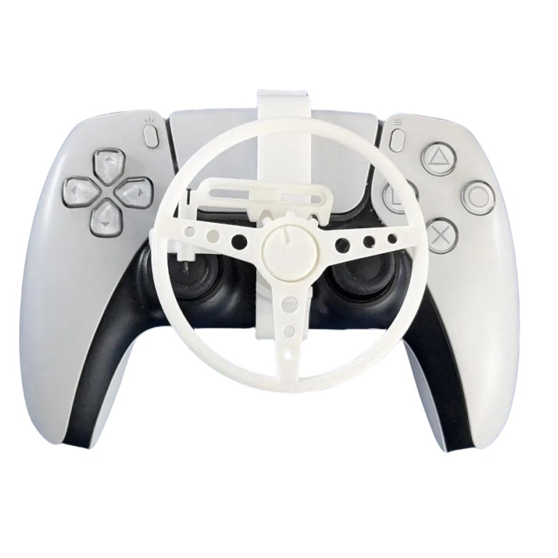 Беспроводной игровой руль с подсветкой для Wii