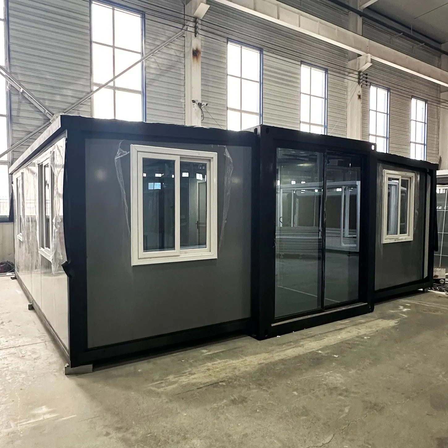 Double Wing Mobile Integrated House for Construction Site Homestay Housing