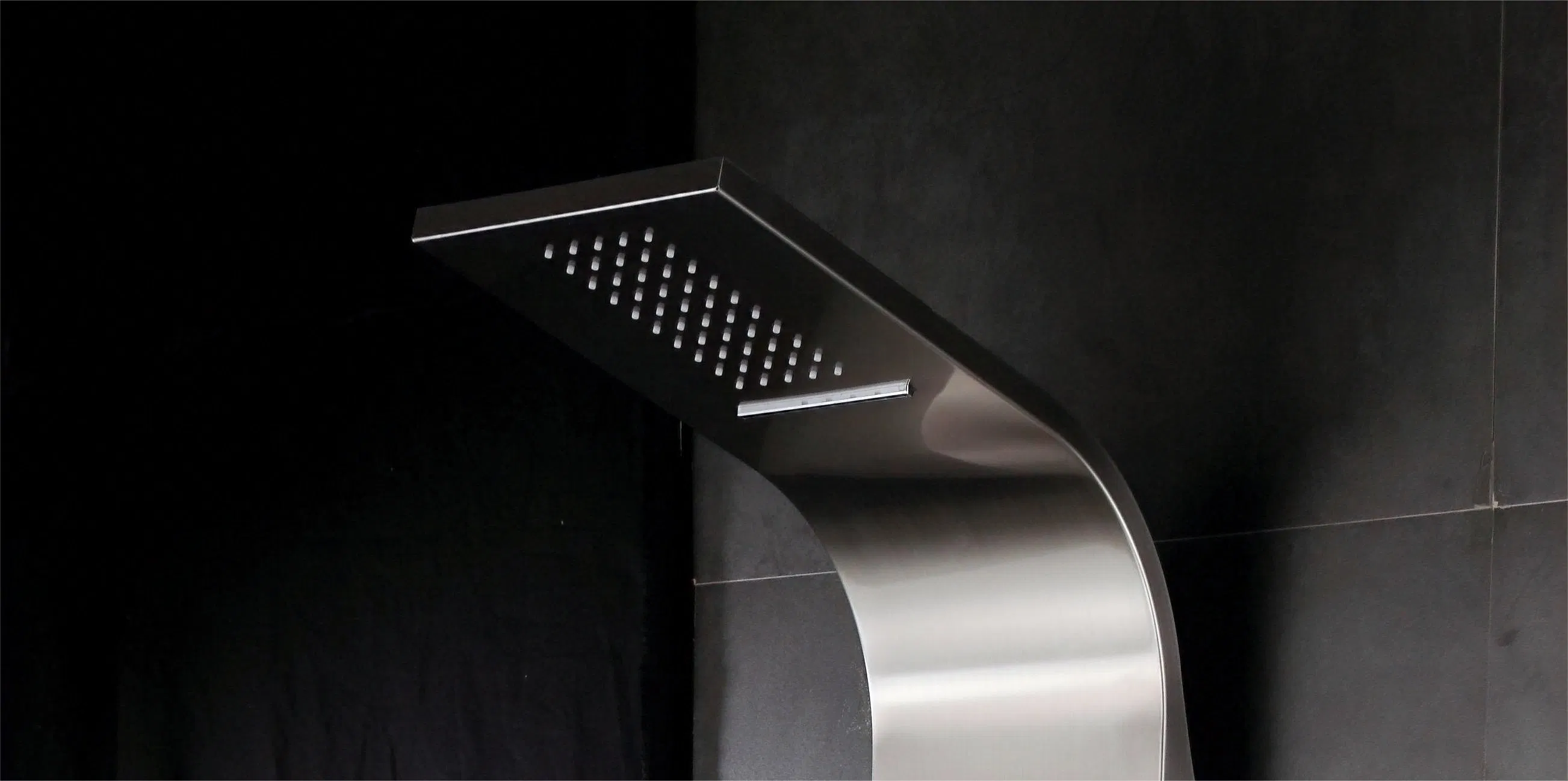 Rainfall Shower Panel System with Temperature Control High-Pressure Shower