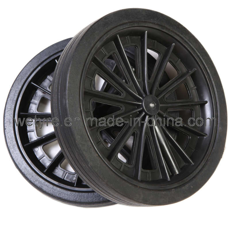 Plastic 10' Trash Bin Wheel Plastic