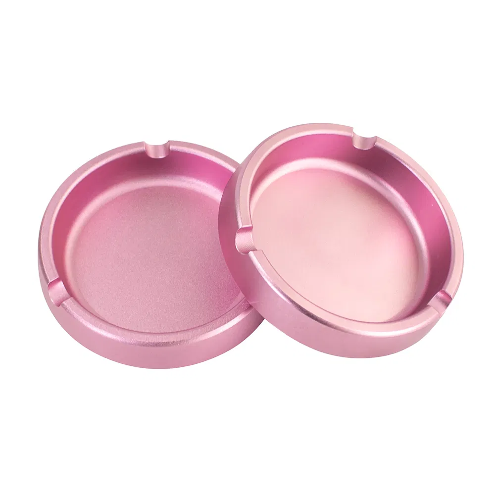 Tailored Aluminum Alloy Smoking Ashtray with Personalized Logo Options