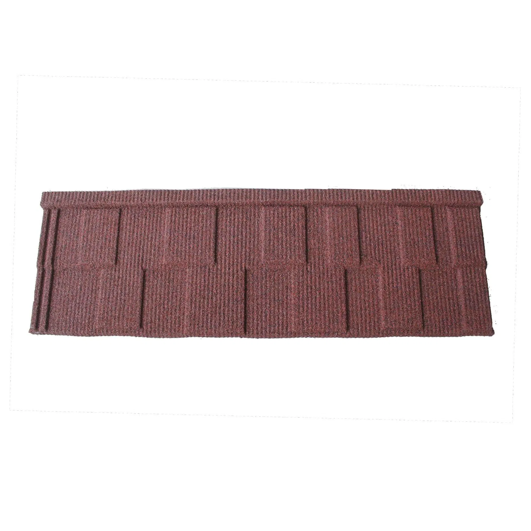 Металлочерепица каменная Shingle Tile, голубая