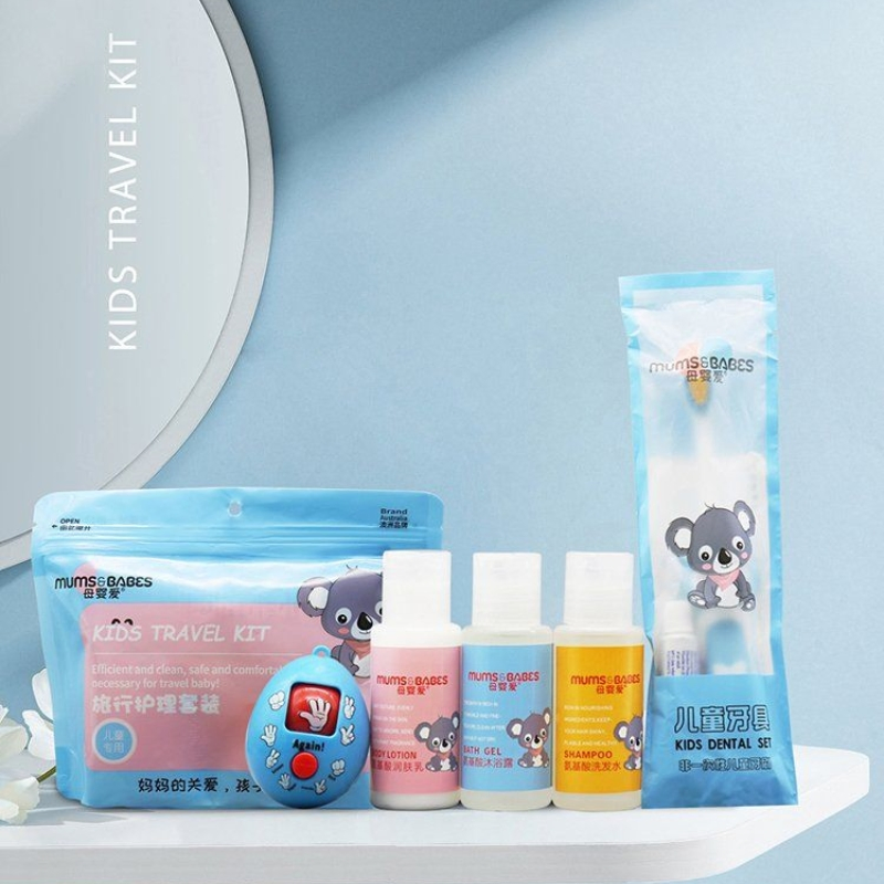Bulk Children's Shampoo & Body Wash Travel Set
