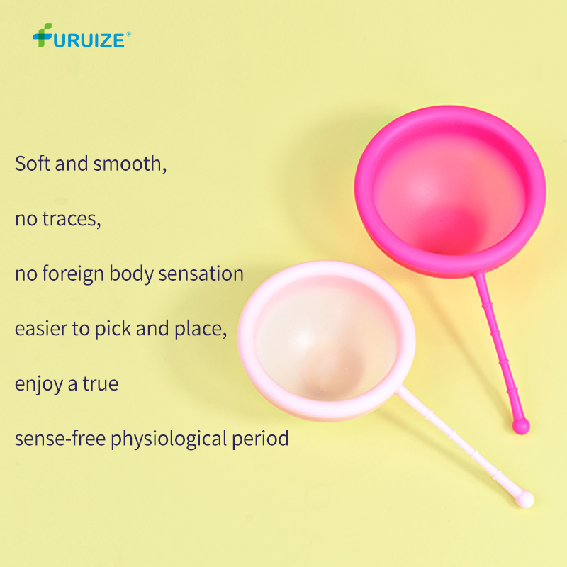 100% Medical Grade Silicone Menstruation Cup Wholesale Reusable Custom Reusable Medical Wholesale Copa Comfortable Women Silicone Menstrual Disc