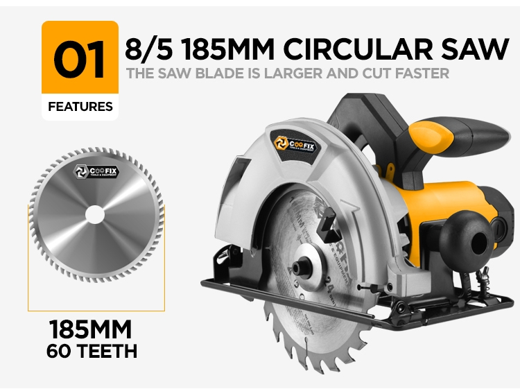 Compact Coofix CF-CS005 Mini Circular Saw for Precision Cutting