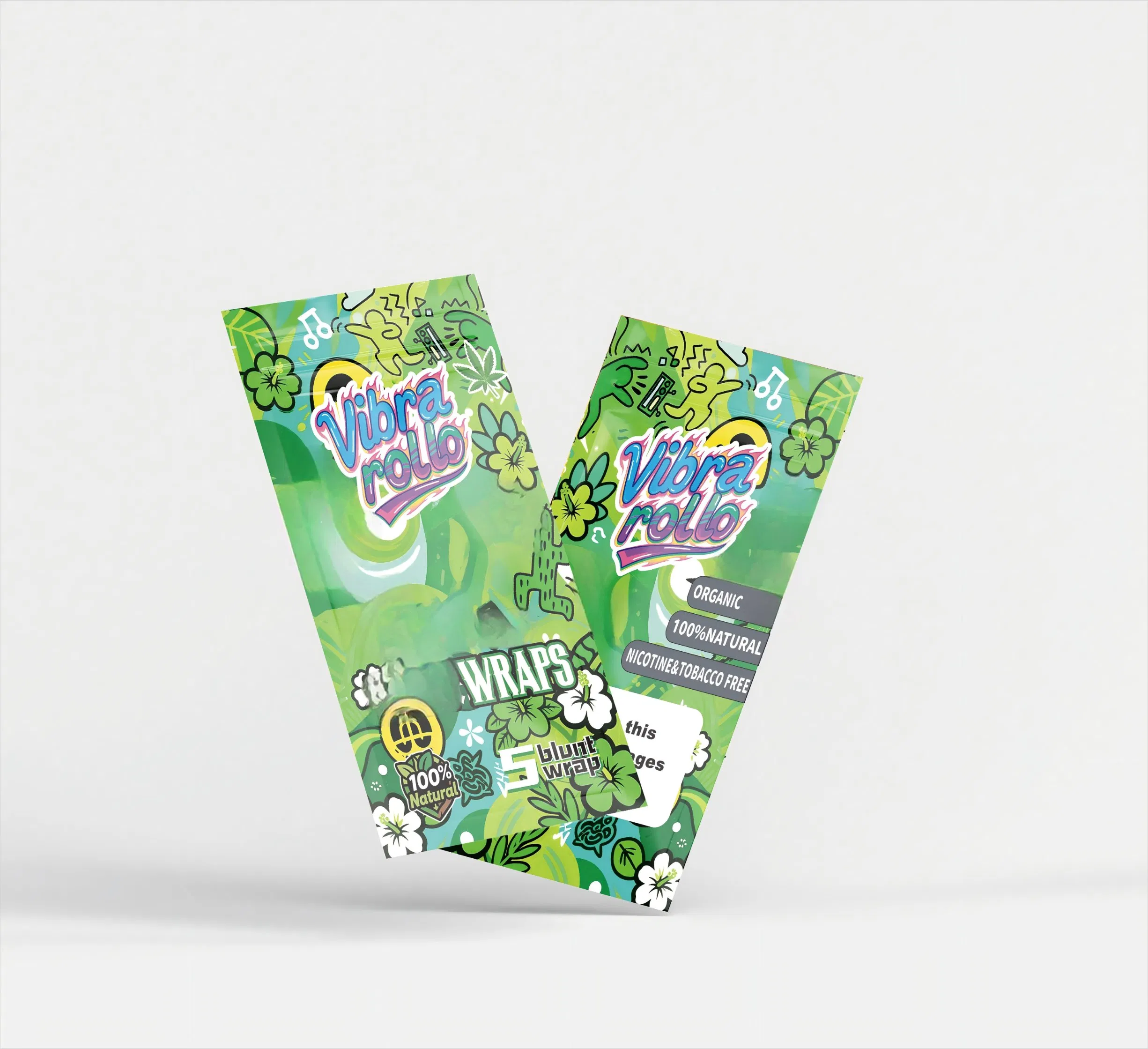 Tobacco Papers Smoking Flat Paper Artistic Rolled Blunt Wraps