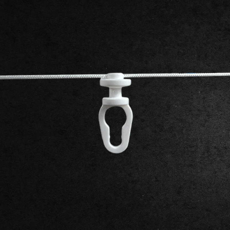 Wholesale High Quality Plastic S Fold Curtain Track Runners