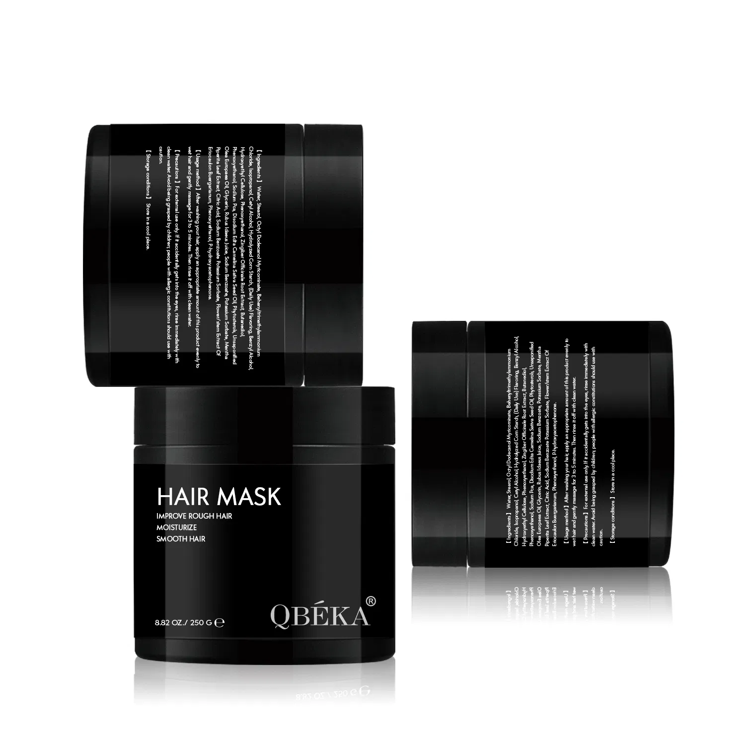 Qbeka Hair Mask Deep Nourishment Damage Repair Smooth Hydration Lock Quick Absorption