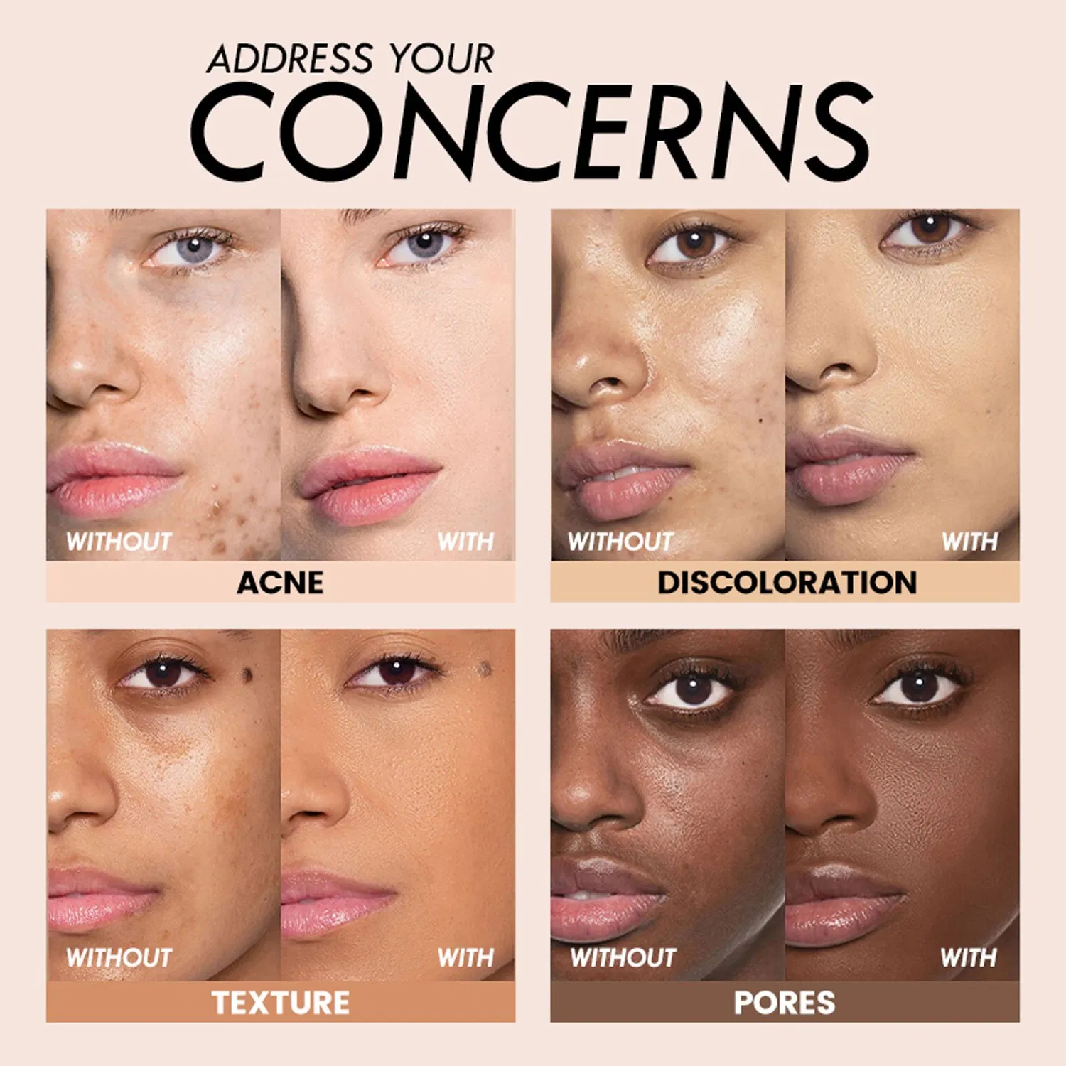 Makeup Foundation Pressed Powder Apply to Your Skin Free Sample