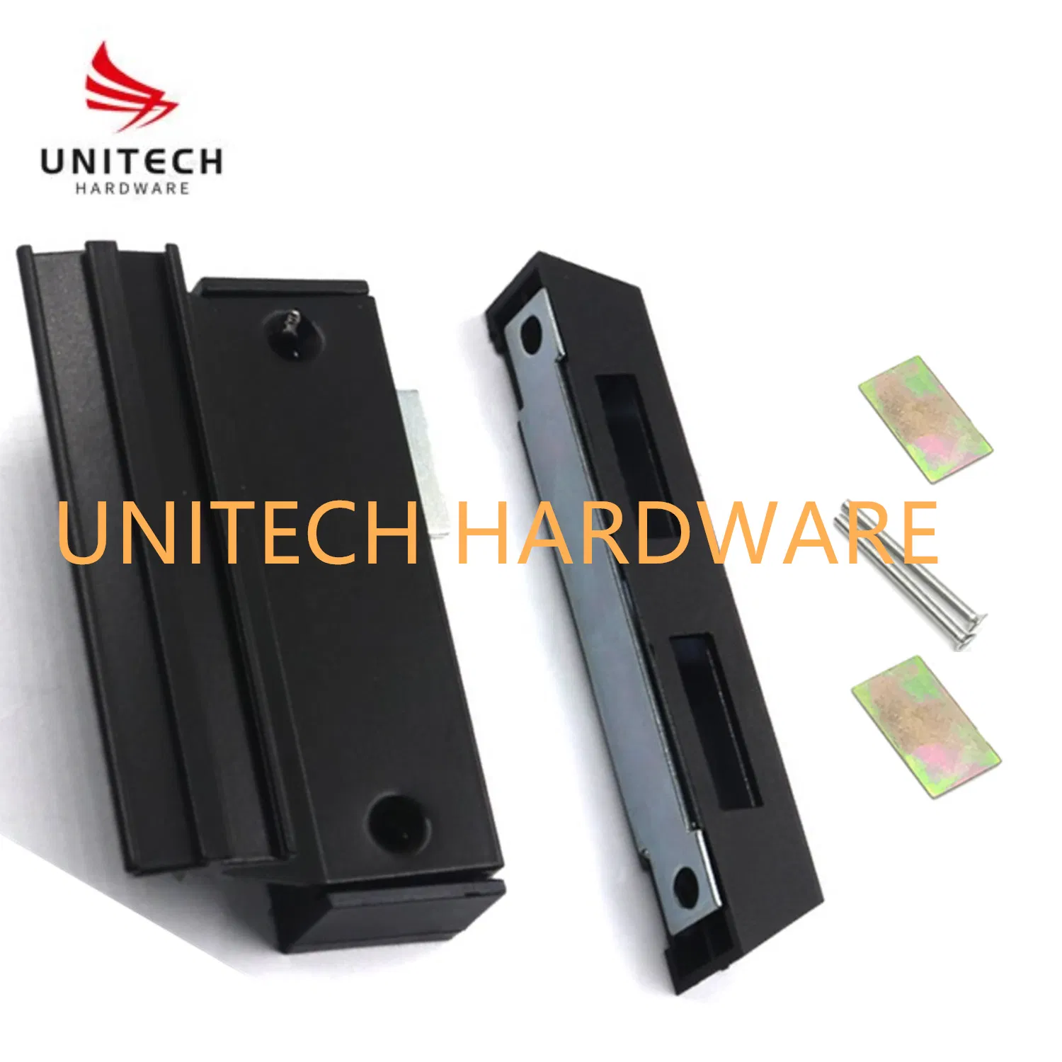 Small Size Aluminum Siliding Door Handle Lock Security Door Lock