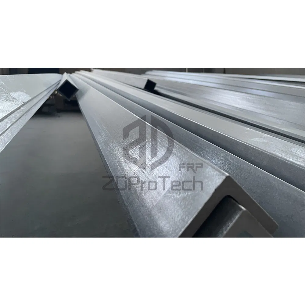 March Promotion Hot Sale FRP Profile Pultrusion Fiberglass Angle Beam for Municipal Construction