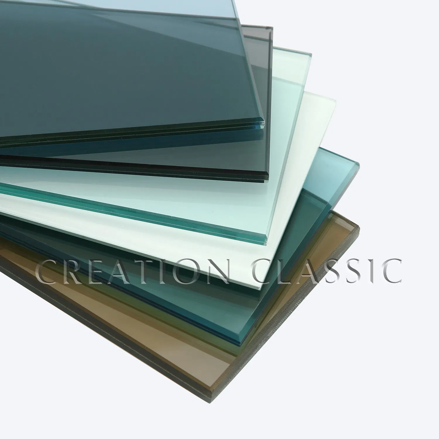 4mm 8mm 19mmm Clear and Colored Laminated Tempered Building Glass