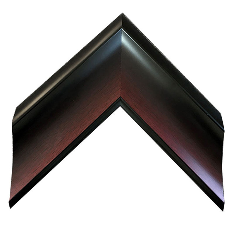 Solid Wood Decorative Word Picture Frame Mahogany Double Frame Line