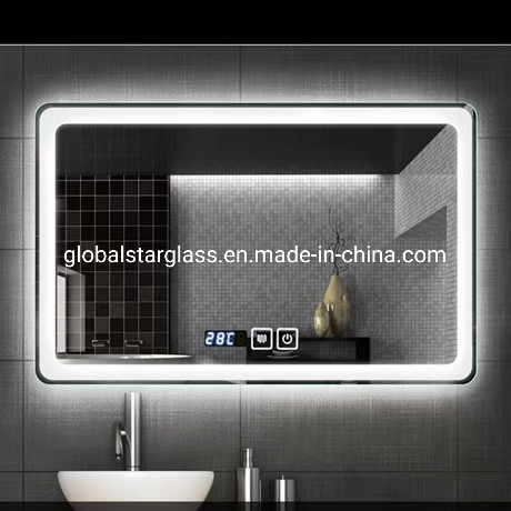 Smart Touch Sensor Bathroom LED Mirror, Waterproof Shower Wall Decorative LED Bathroom Mirror Wholesaler