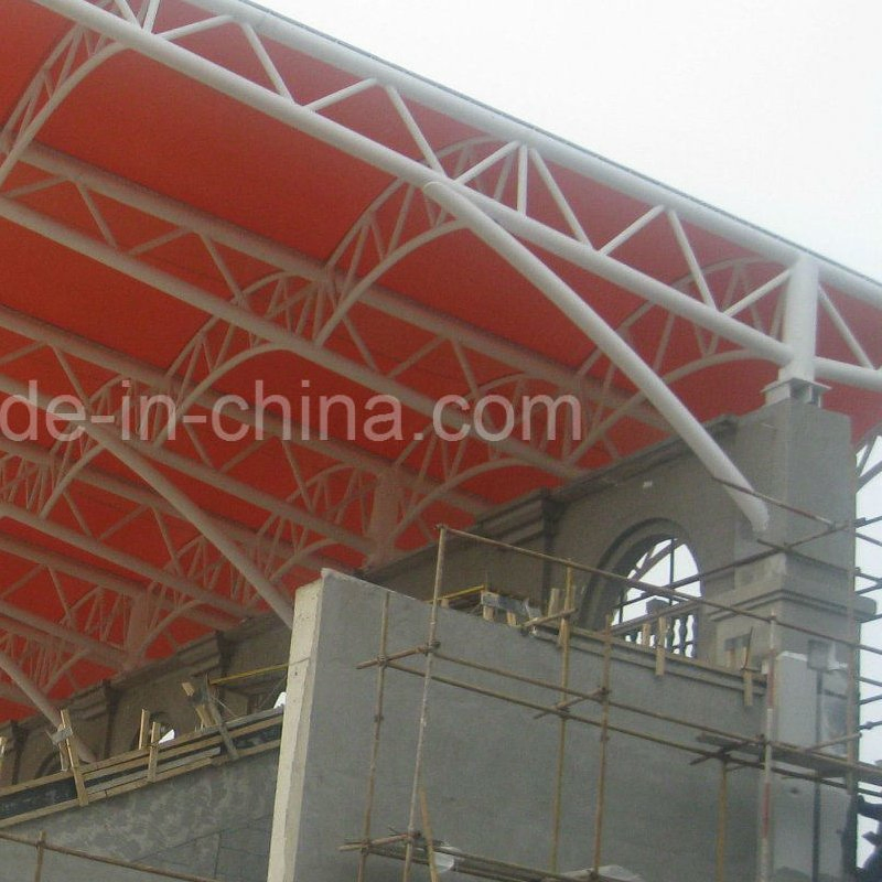 Stadium Steel Structure Construction Building Pipe Truss and Tensioned Membrane