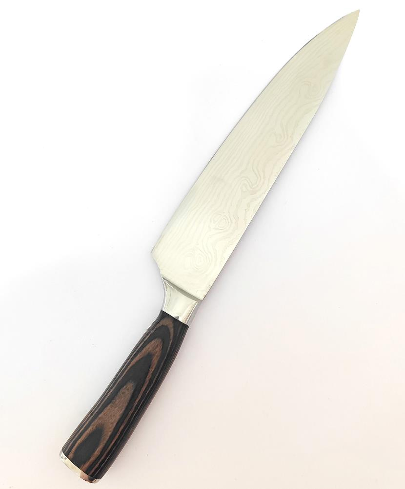 Шеф-нож из дамасской стали Honglin, 8.2 дюйма