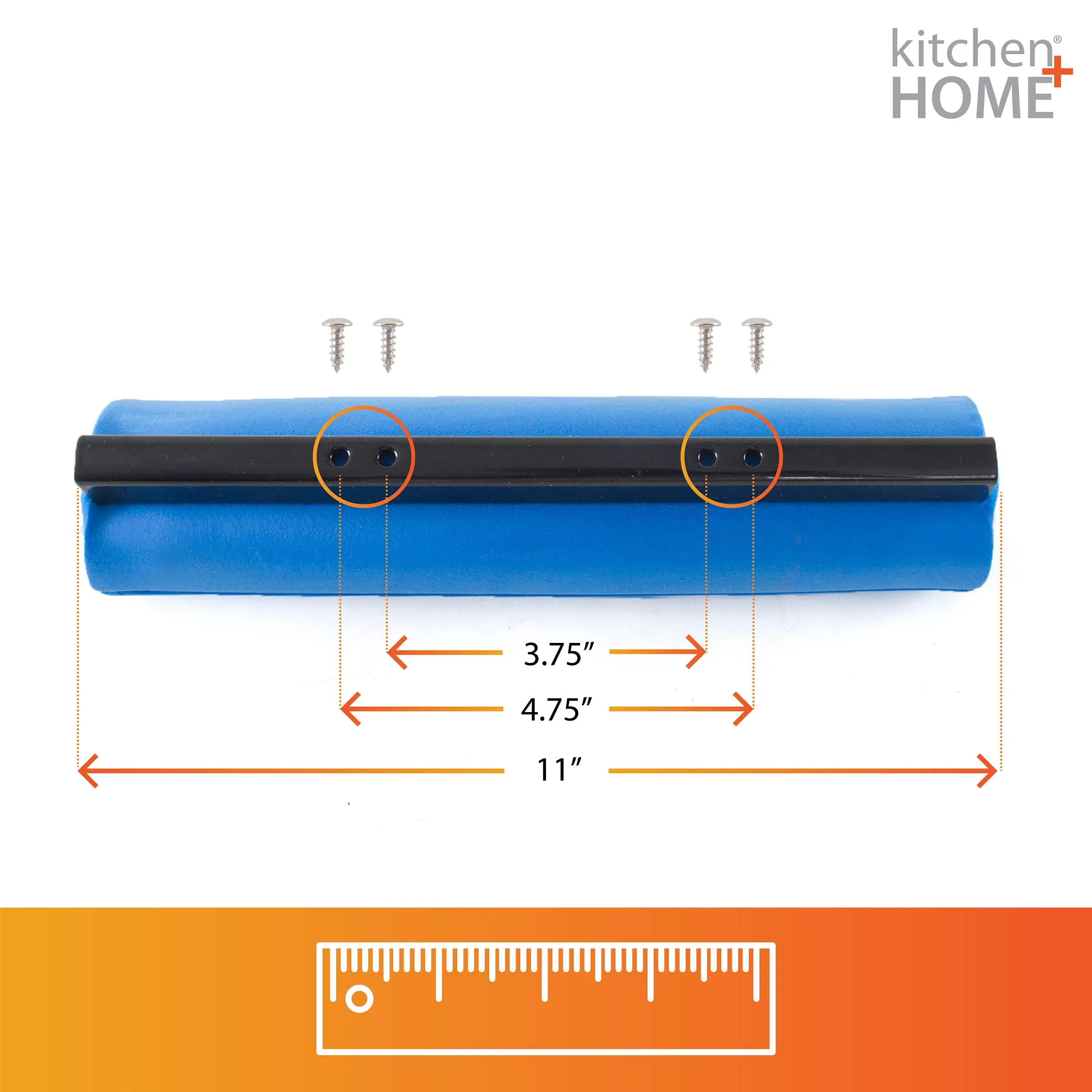 Kitchen Home Quadruple Roller All Purpose Floor Cleaner Sponge Roller Mop