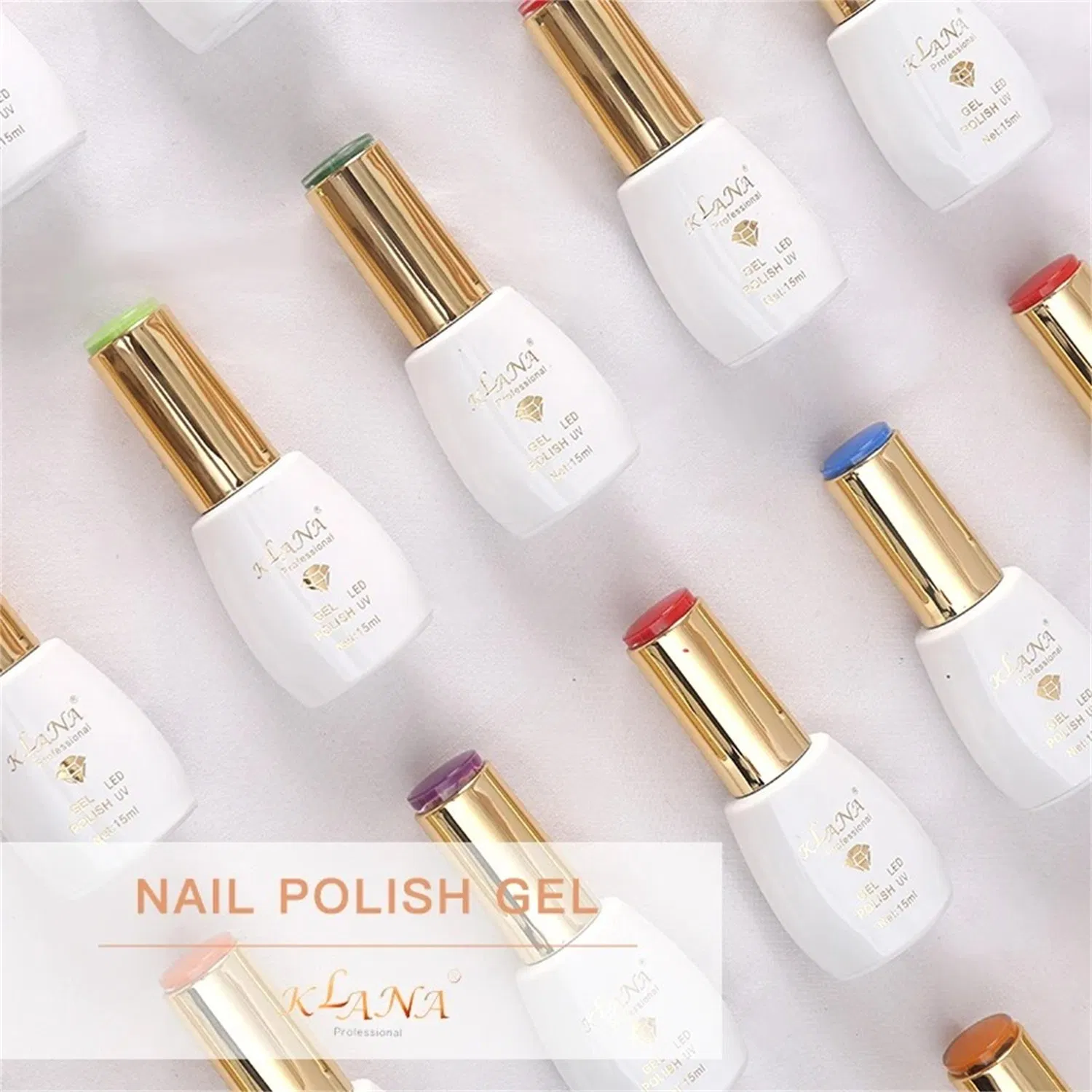 Factory Wholesale Soak off UV Vegan Gel Polish Set 90 Colors Vegan Gel Nail Polish UV LED 15ml Long Lasting Gel Polish Kits for Nail Salon