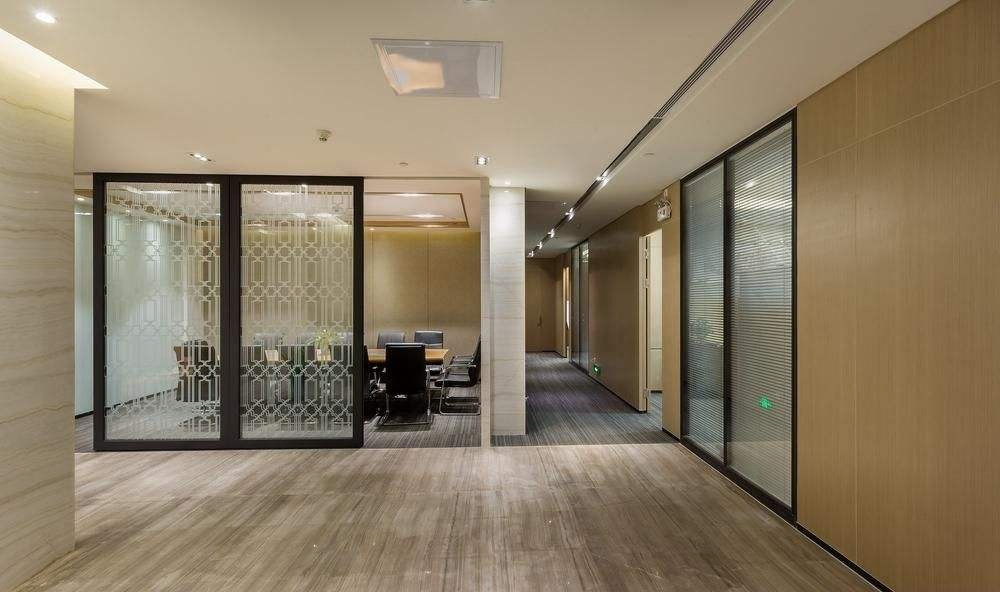 High Wall Cubicle Soundproof Sector Invisible Aluminum Partition