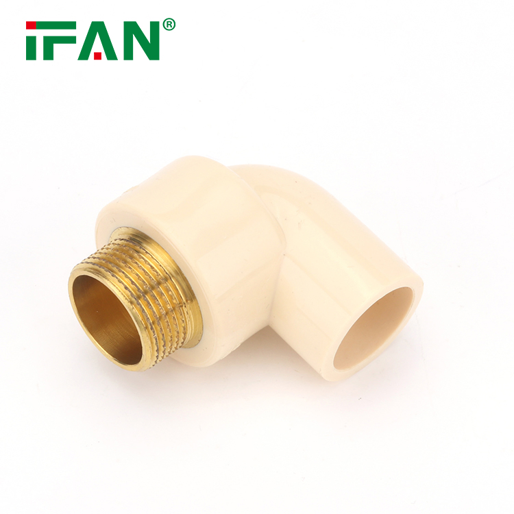 Ifan Custom Unique Design PVC Insert Fitting Beige CPVC Pipe Fitting Full Variety CPVC Fittings