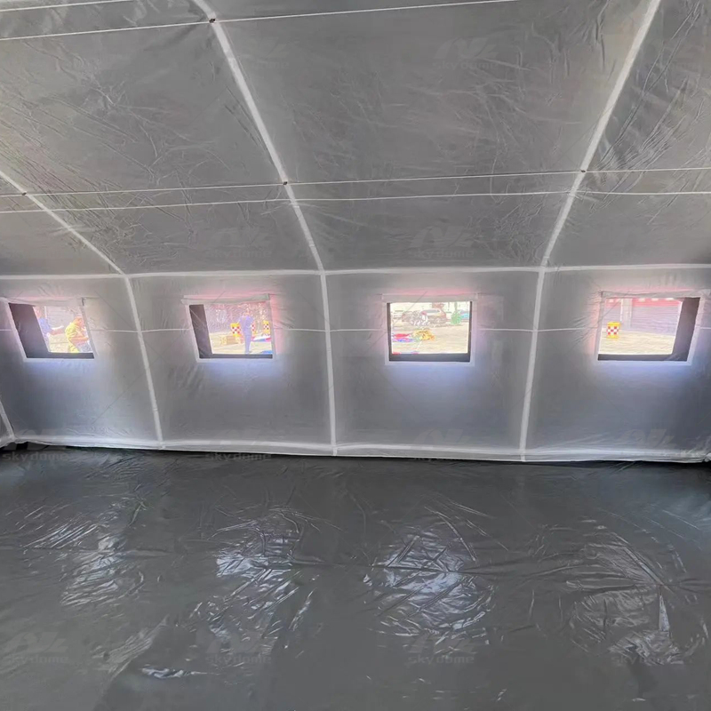 PVC Coated Fabric Movable Rescue Inflatable Tent