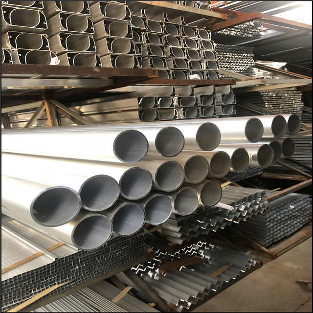 Premium China Extruded Alloy Round Hollow Mill Finish