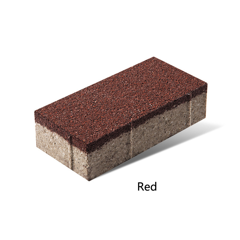 High Quality Cheap Price Ceramic Water Permeable Paver Ceramic Clay Paving Brick for Plaza