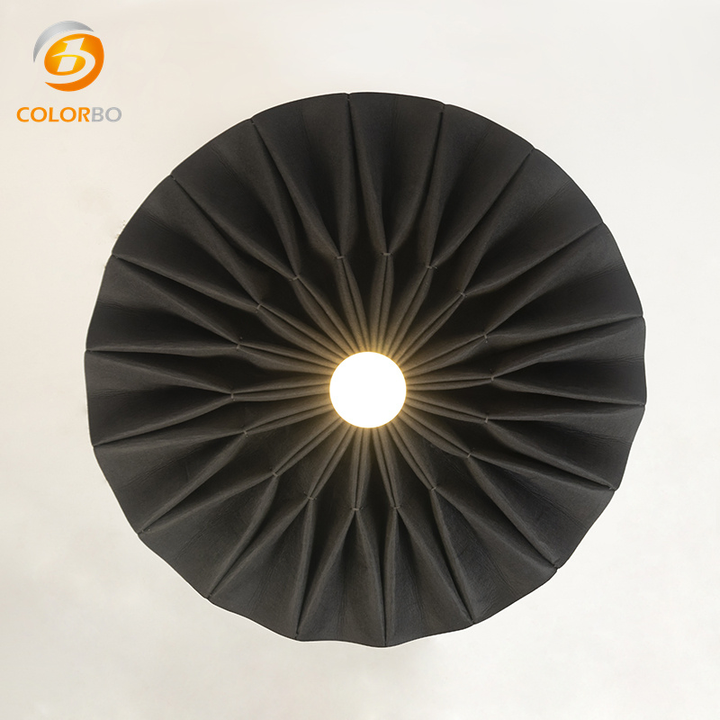 Carton Packed 1 Year Warranty Beautiful Petals Modelling PET Felt LampShade