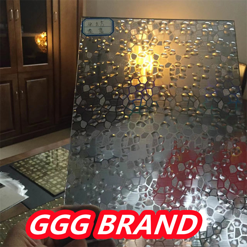 83. Cear Nashiji Wired Pattern/ Figure Glass of Dongxing Brand