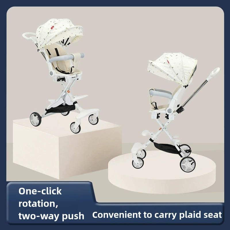 Hot Selling Portable Baby Pram Folding Baby Stroller Multifunctional Alloy Baby Carriage