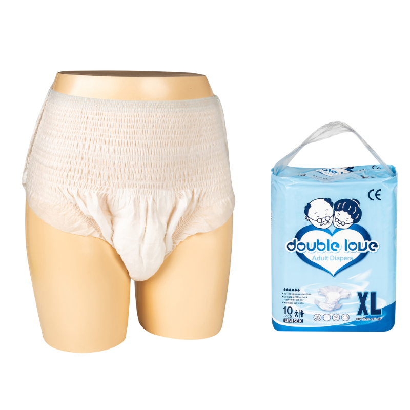 Unisex 3D Leak Prevention Channel Customization Plastic Pants OEM Diaper