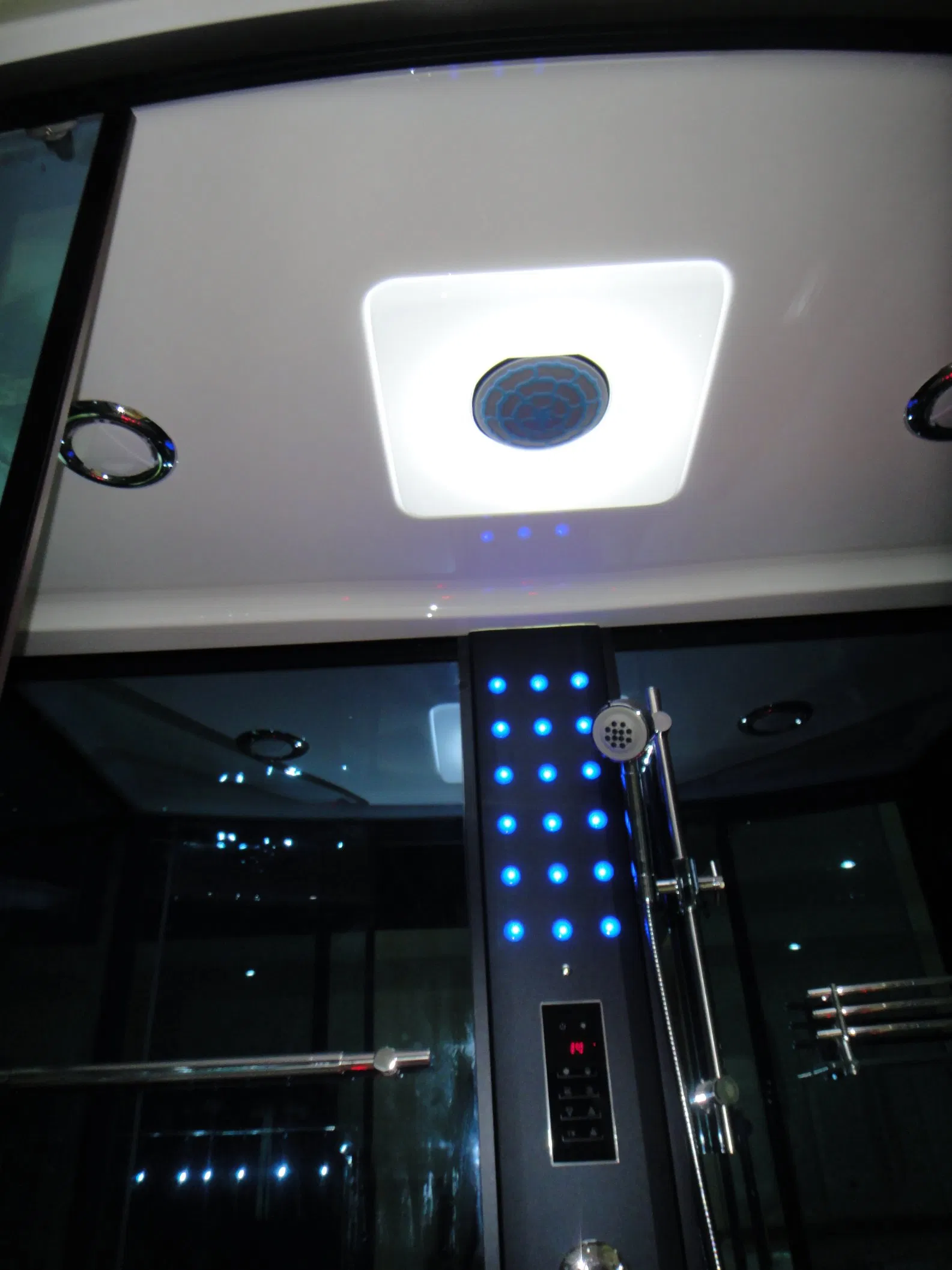 New Jetted Tub Combo Steam Shower Steam Showers Shower Cabin with TV 2 Person Steam Shower Bathtub Cabin