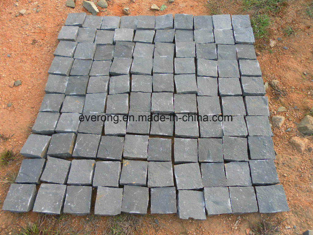 Natural Basalt/Granite/Concrete/Block Paver for Outdoor Pavement