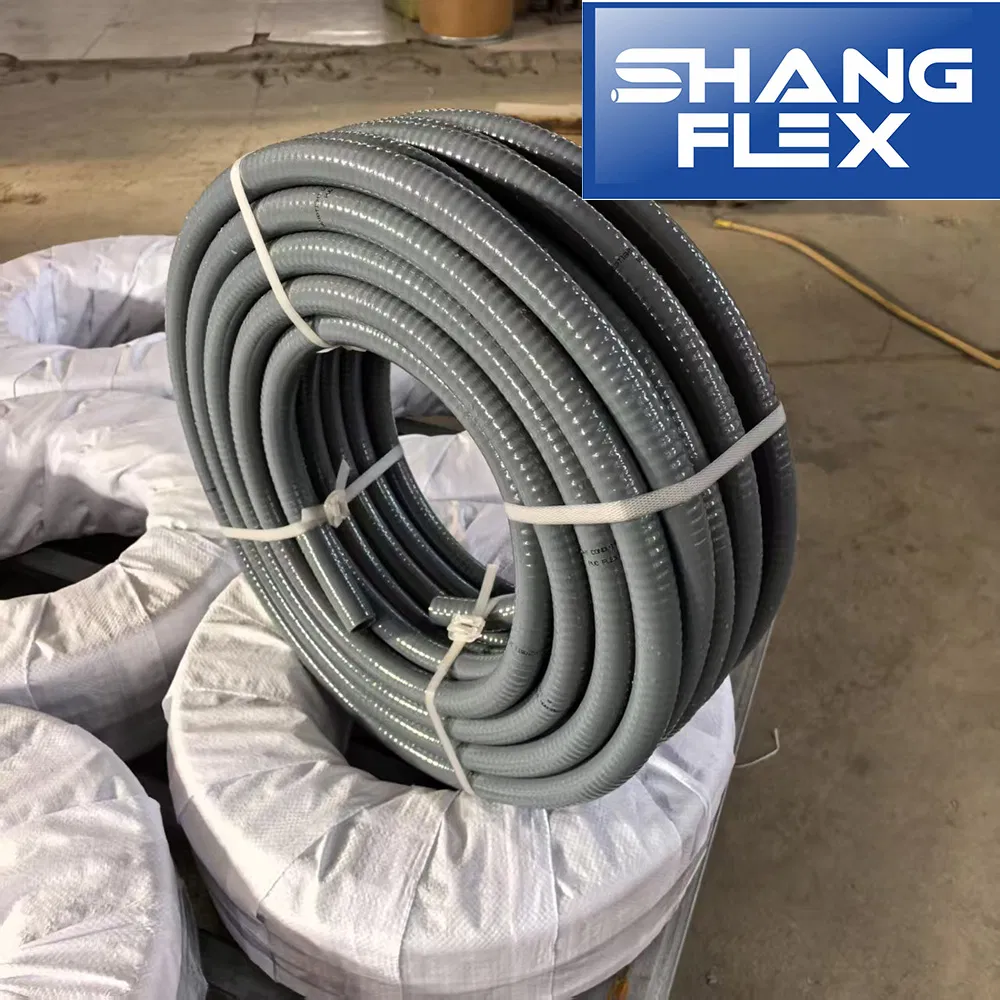 Water Sludge Waste Sand Gravel Grey PVC Suction Hose