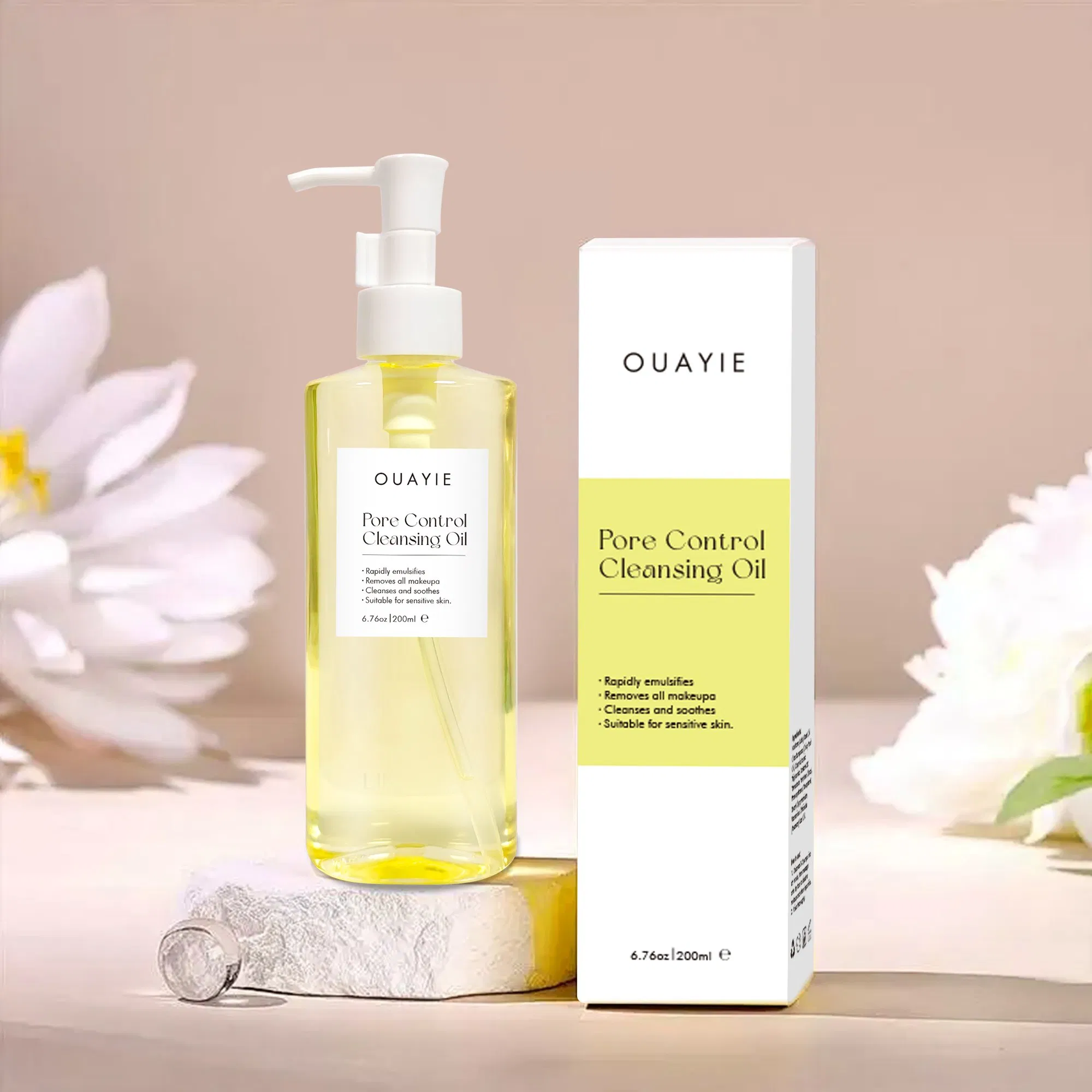 Cosmetics Skin Care Gentle Pore Oil Control Lotus Melting Face Lip Eye Makeup Remover Deep Cleansing Oil Wash