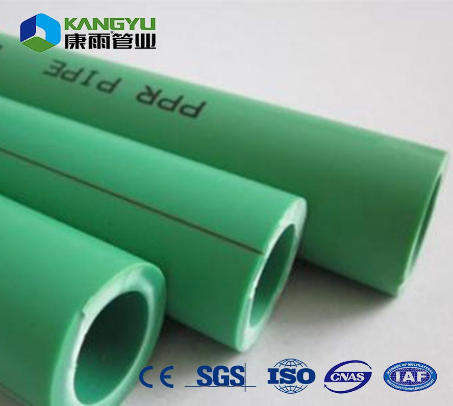 PPR Tube 20-160mm PPR Plumbing Pn20 Plastic PPR Water Pipe