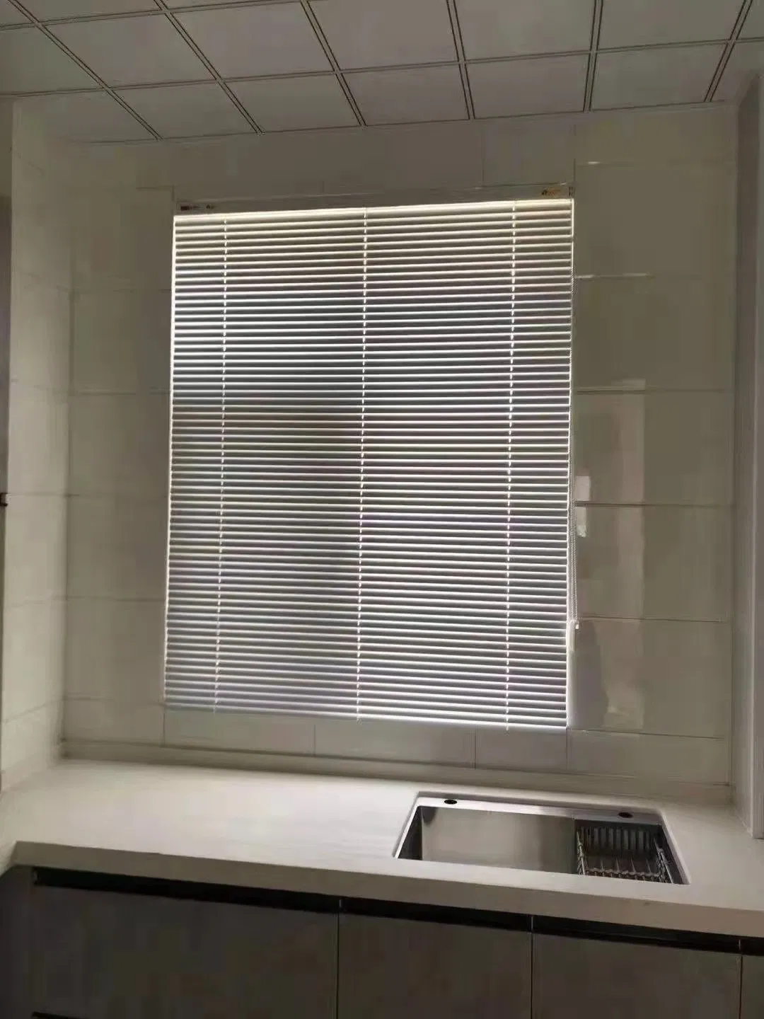 Corded Blinds Aluminum Venetian Slat Blinds for Home Decoration